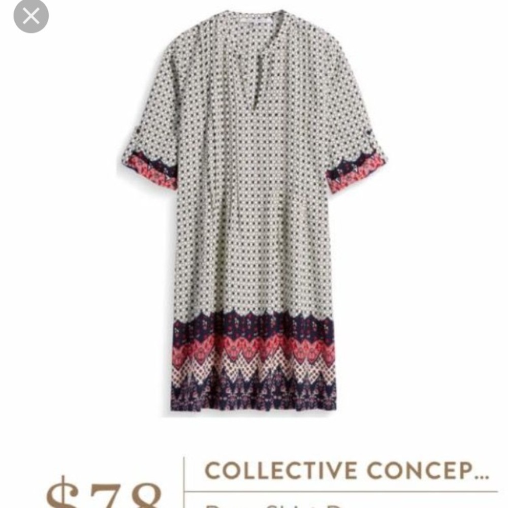 Stitch Fix Collective Concepts Raya Shirt Dress L